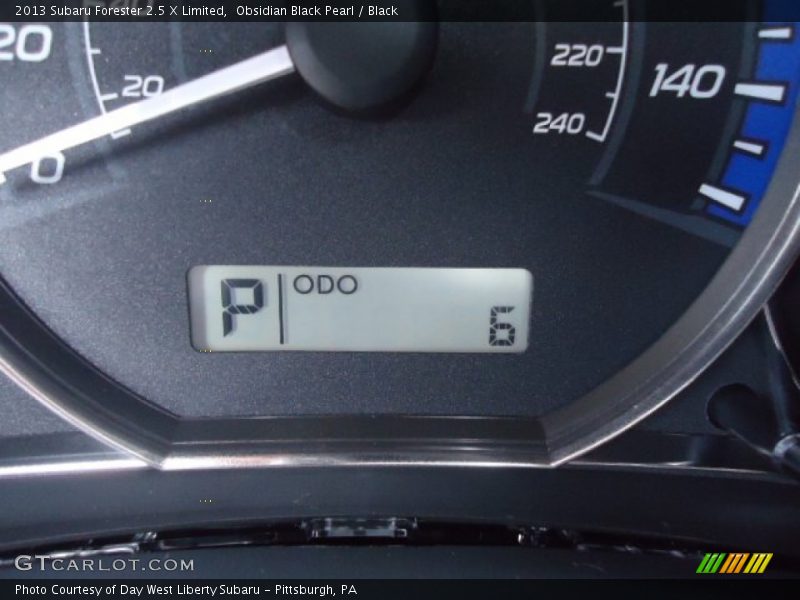 Obsidian Black Pearl / Black 2013 Subaru Forester 2.5 X Limited