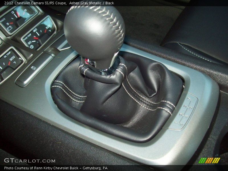 Ashen Gray Metallic / Black 2012 Chevrolet Camaro SS/RS Coupe