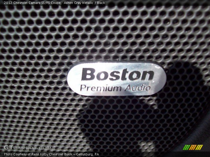 Ashen Gray Metallic / Black 2012 Chevrolet Camaro SS/RS Coupe