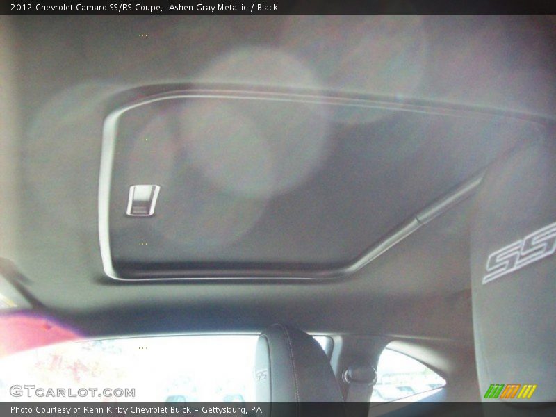 Ashen Gray Metallic / Black 2012 Chevrolet Camaro SS/RS Coupe