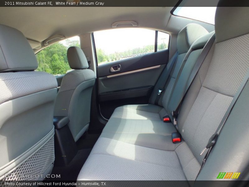 White Pearl / Medium Gray 2011 Mitsubishi Galant FE