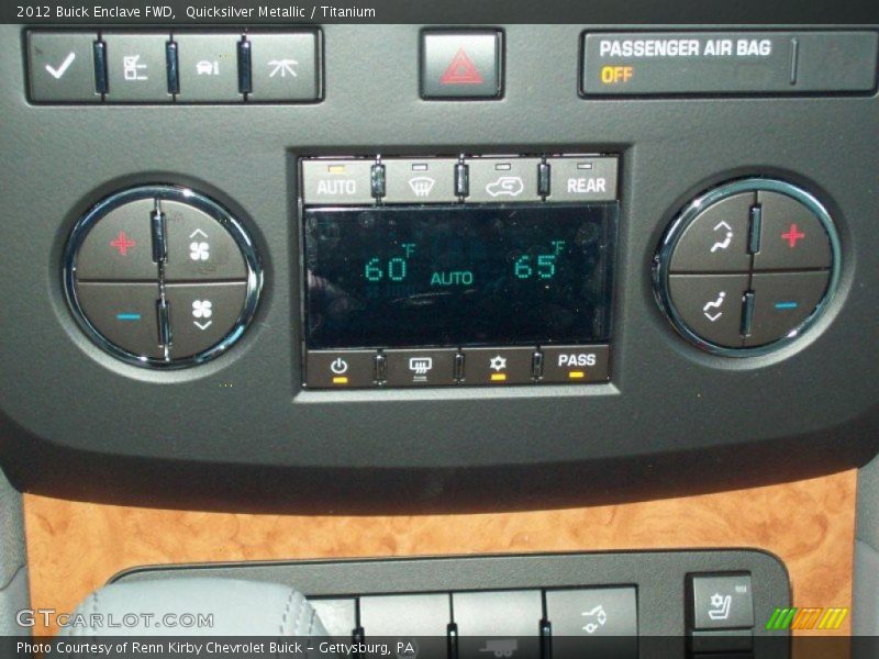 Quicksilver Metallic / Titanium 2012 Buick Enclave FWD