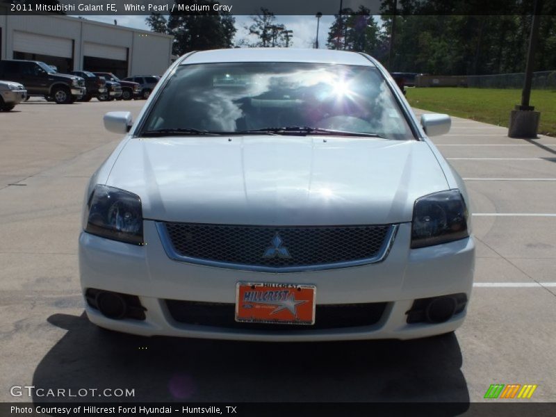 White Pearl / Medium Gray 2011 Mitsubishi Galant FE