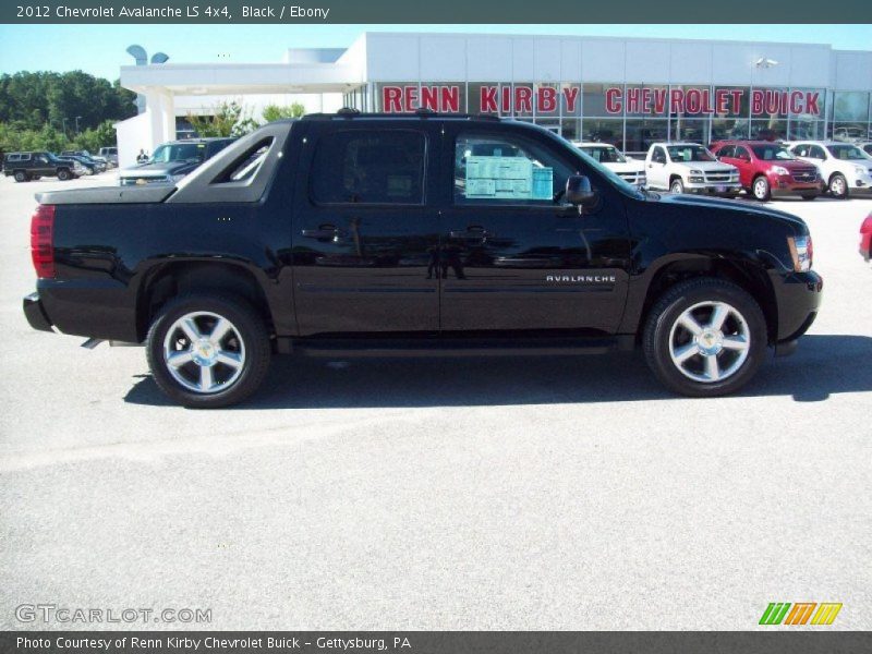 Black / Ebony 2012 Chevrolet Avalanche LS 4x4