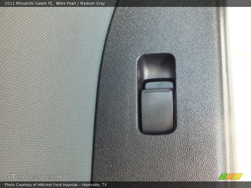 White Pearl / Medium Gray 2011 Mitsubishi Galant FE