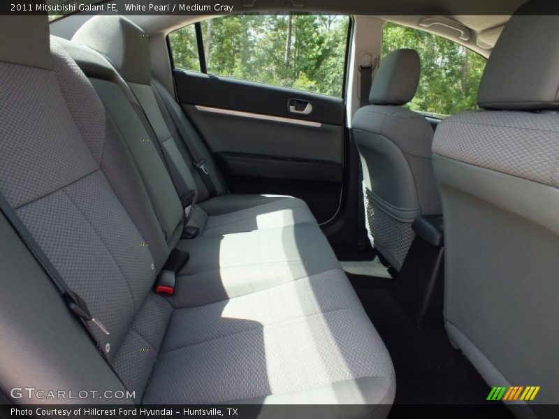 White Pearl / Medium Gray 2011 Mitsubishi Galant FE