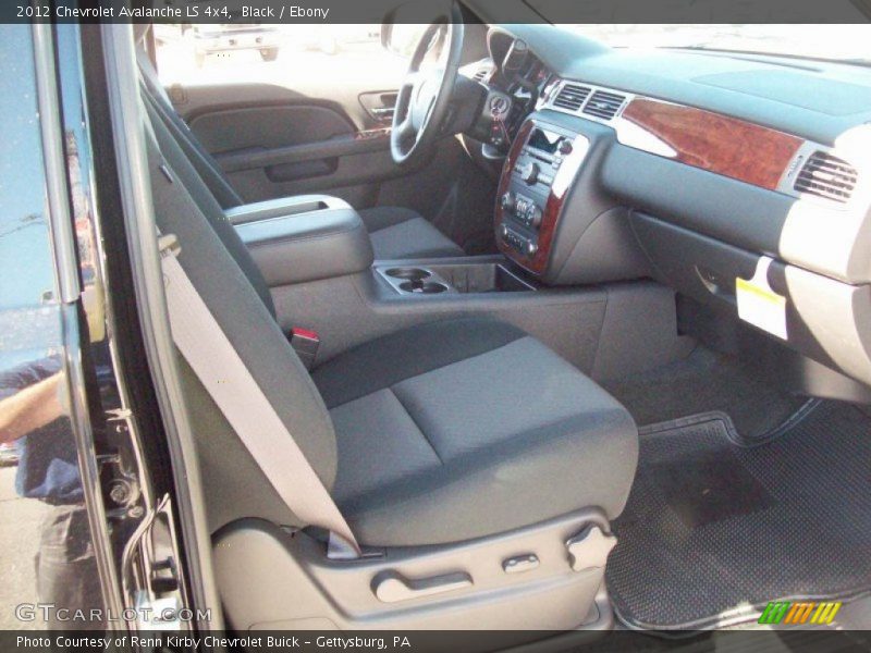 Black / Ebony 2012 Chevrolet Avalanche LS 4x4