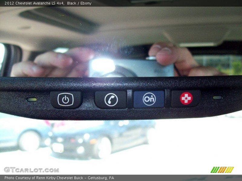 Black / Ebony 2012 Chevrolet Avalanche LS 4x4