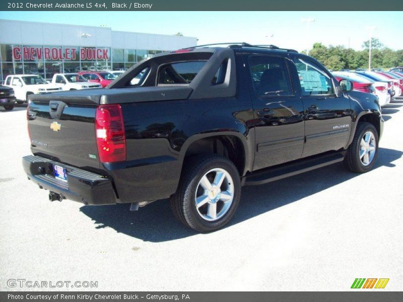 Black / Ebony 2012 Chevrolet Avalanche LS 4x4