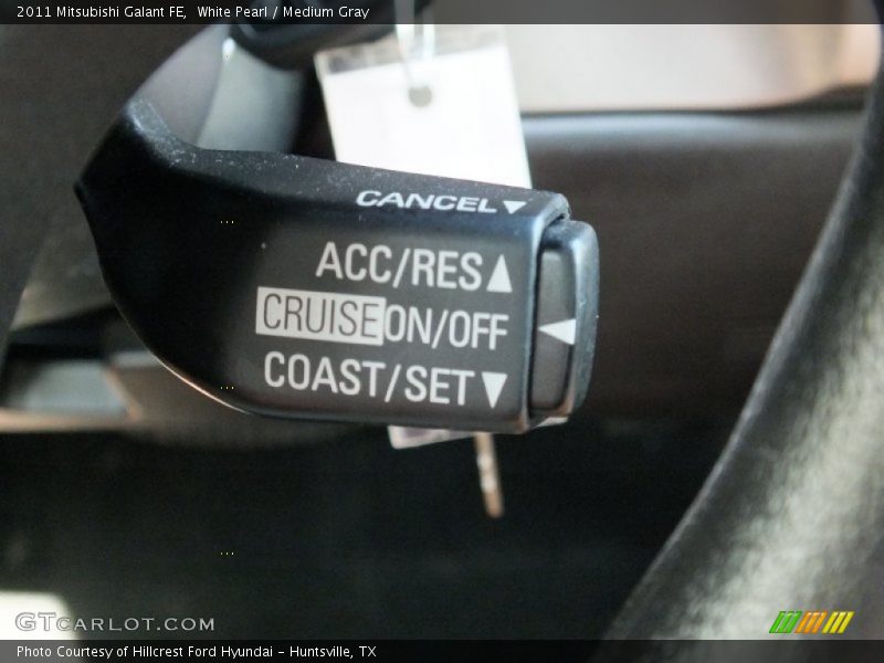 White Pearl / Medium Gray 2011 Mitsubishi Galant FE