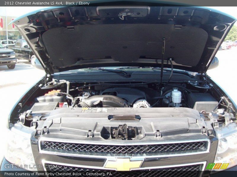 Black / Ebony 2012 Chevrolet Avalanche LS 4x4