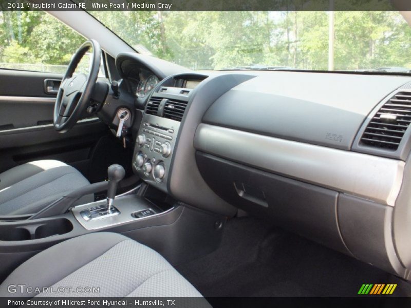White Pearl / Medium Gray 2011 Mitsubishi Galant FE