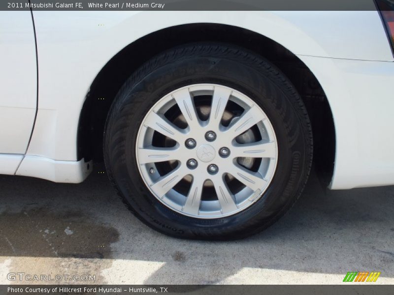 White Pearl / Medium Gray 2011 Mitsubishi Galant FE