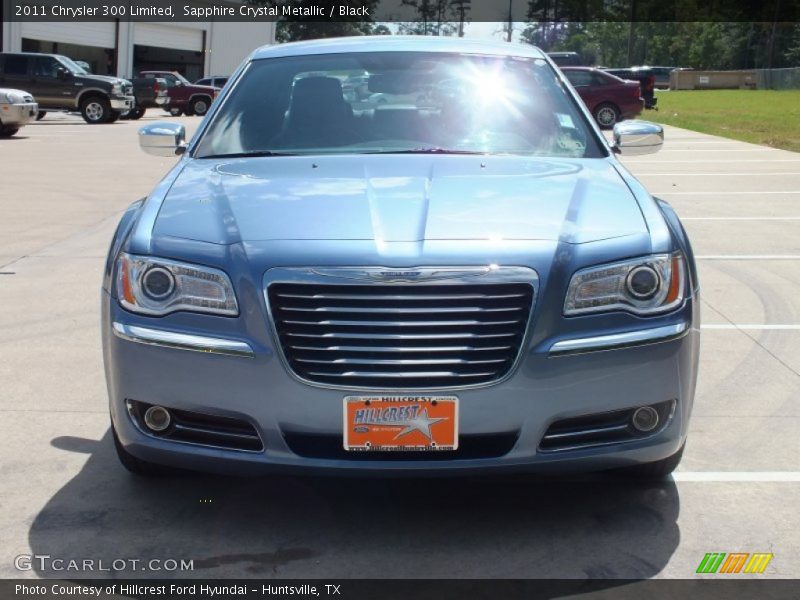 Sapphire Crystal Metallic / Black 2011 Chrysler 300 Limited