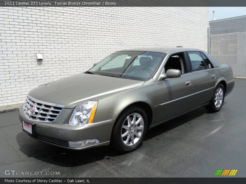 Front 3/4 View of 2011 DTS Luxury
