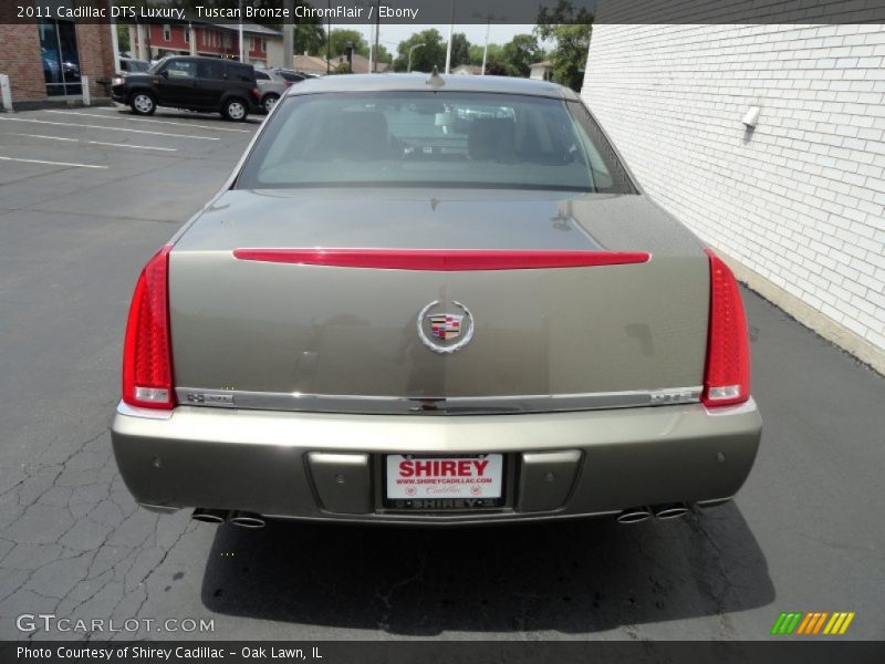 Tuscan Bronze ChromFlair / Ebony 2011 Cadillac DTS Luxury