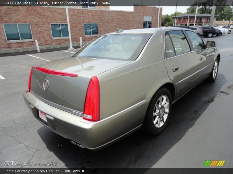 Tuscan Bronze ChromFlair / Ebony 2011 Cadillac DTS Luxury