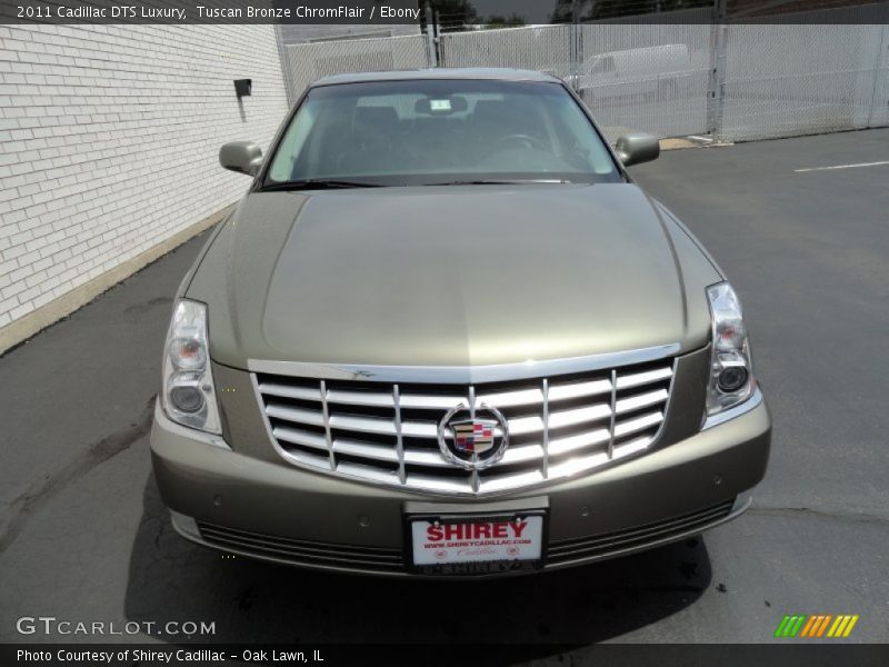 Tuscan Bronze ChromFlair / Ebony 2011 Cadillac DTS Luxury