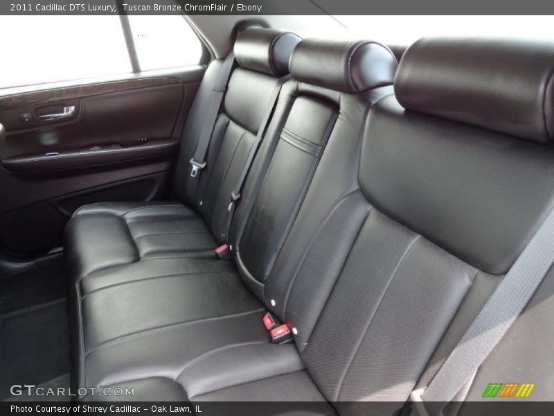 Rear Seat of 2011 DTS Luxury
