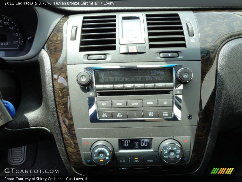 Controls of 2011 DTS Luxury