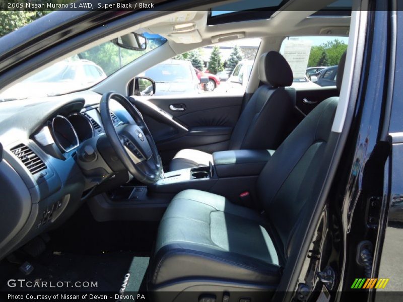 Super Black / Black 2009 Nissan Murano SL AWD