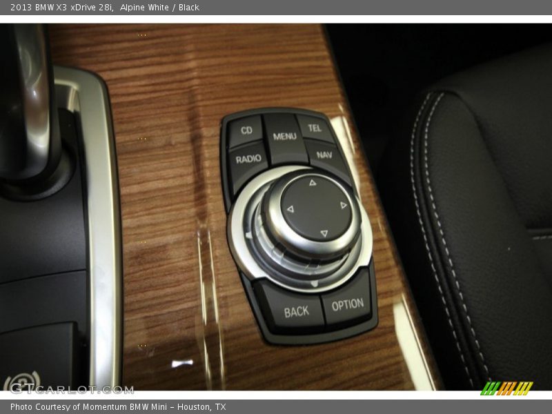 Controls of 2013 X3 xDrive 28i