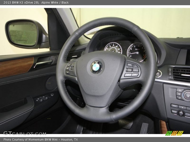  2013 X3 xDrive 28i Steering Wheel