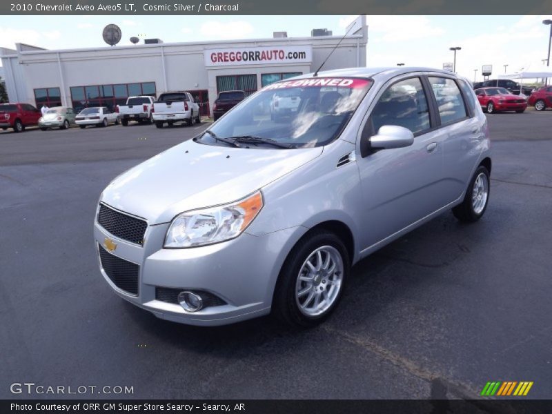 Cosmic Silver / Charcoal 2010 Chevrolet Aveo Aveo5 LT