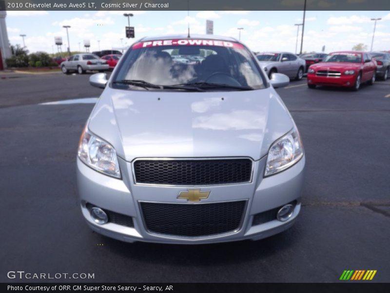 Cosmic Silver / Charcoal 2010 Chevrolet Aveo Aveo5 LT