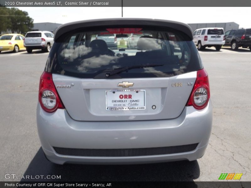 Cosmic Silver / Charcoal 2010 Chevrolet Aveo Aveo5 LT