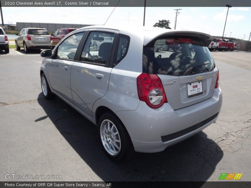 Cosmic Silver / Charcoal 2010 Chevrolet Aveo Aveo5 LT