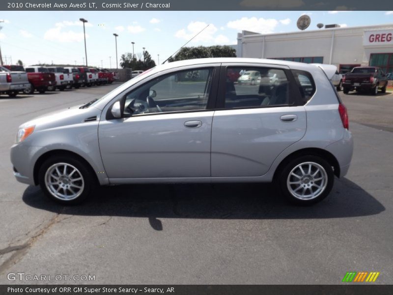 Cosmic Silver / Charcoal 2010 Chevrolet Aveo Aveo5 LT