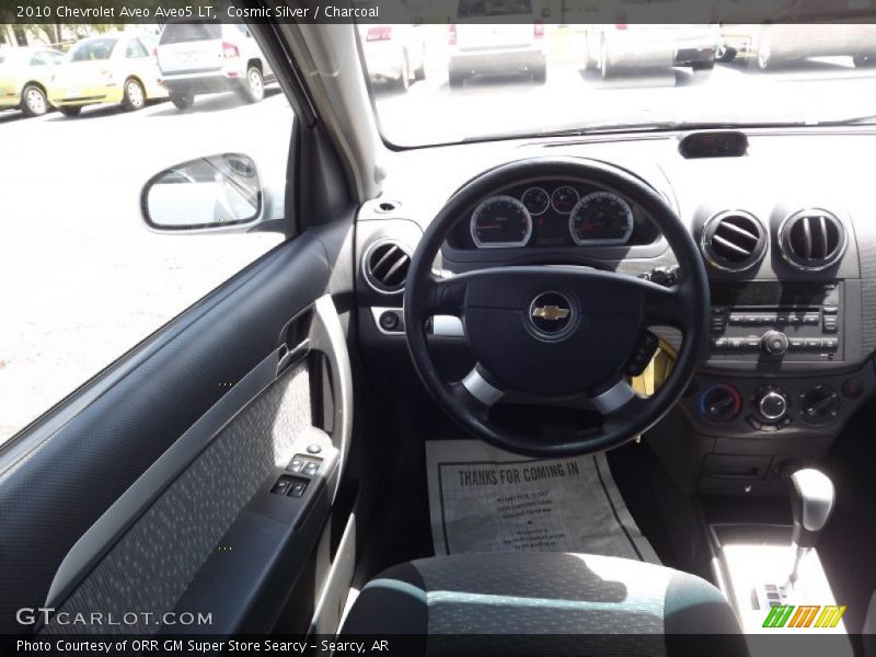 Cosmic Silver / Charcoal 2010 Chevrolet Aveo Aveo5 LT