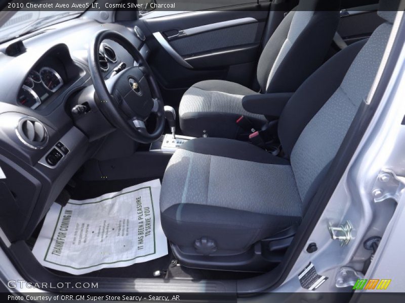 Cosmic Silver / Charcoal 2010 Chevrolet Aveo Aveo5 LT