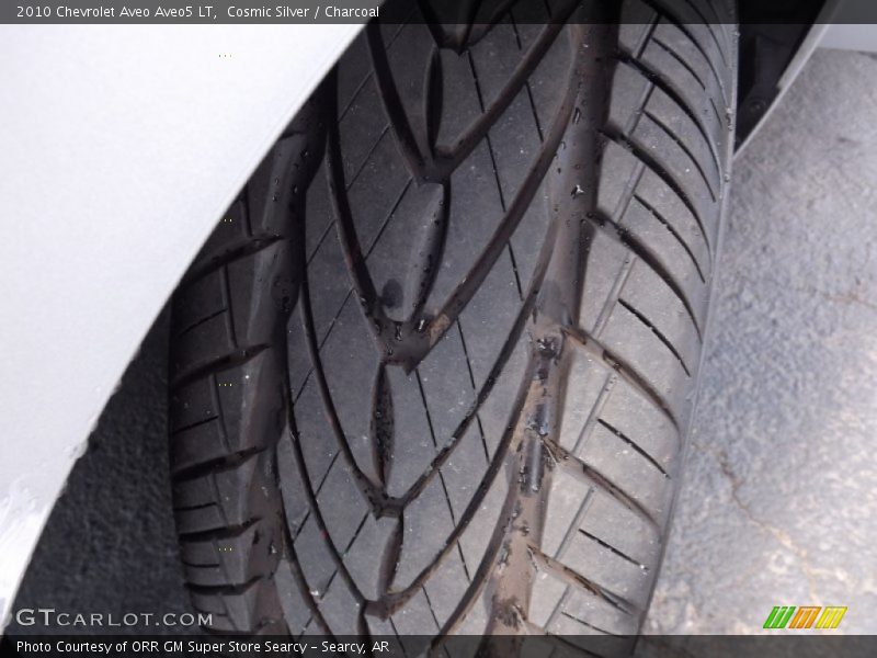 Cosmic Silver / Charcoal 2010 Chevrolet Aveo Aveo5 LT