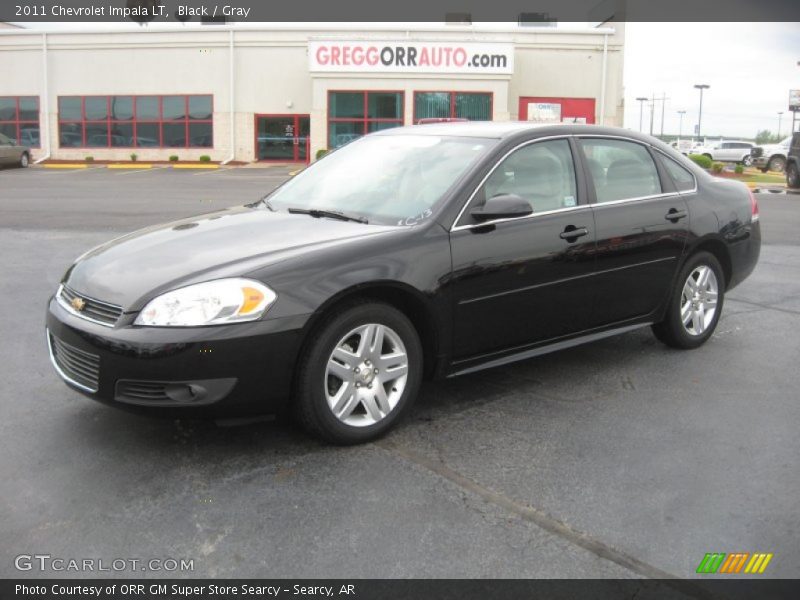 Black / Gray 2011 Chevrolet Impala LT