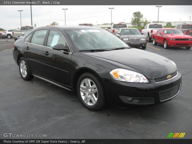 Black / Gray 2011 Chevrolet Impala LT