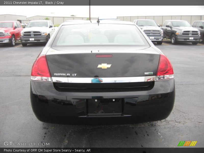 Black / Gray 2011 Chevrolet Impala LT