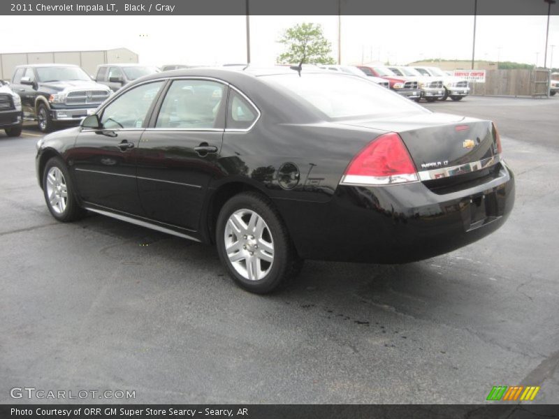 Black / Gray 2011 Chevrolet Impala LT
