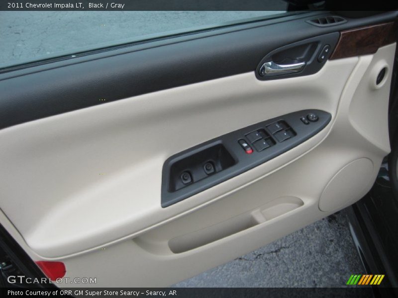 Black / Gray 2011 Chevrolet Impala LT