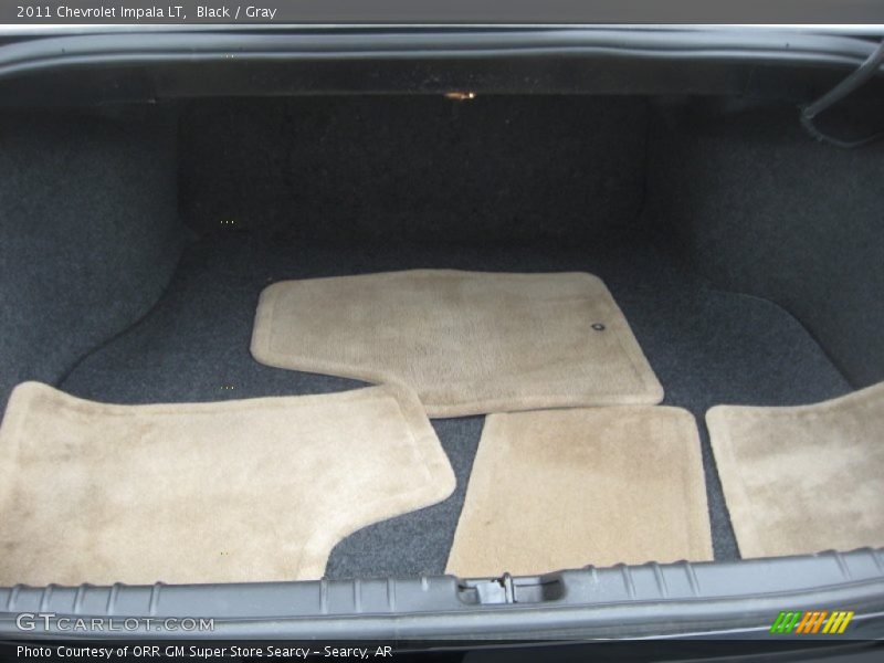 Black / Gray 2011 Chevrolet Impala LT
