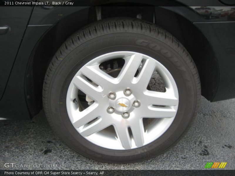 Black / Gray 2011 Chevrolet Impala LT