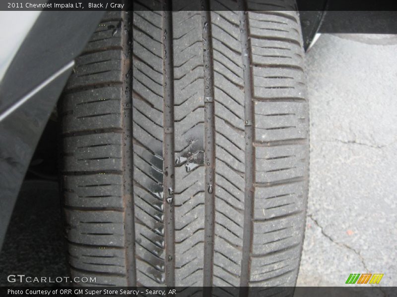 Black / Gray 2011 Chevrolet Impala LT