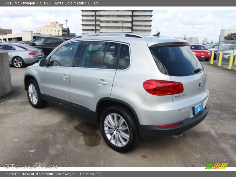 White Gold Metallic / Black 2013 Volkswagen Tiguan S