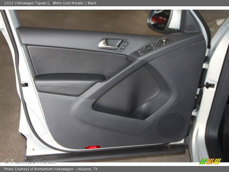 White Gold Metallic / Black 2013 Volkswagen Tiguan S