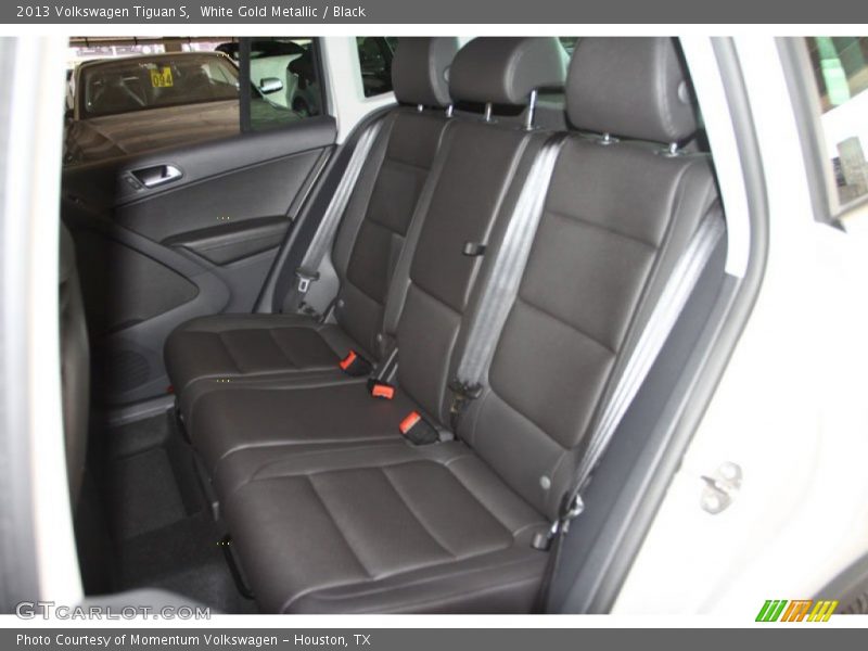 White Gold Metallic / Black 2013 Volkswagen Tiguan S