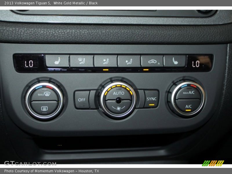 White Gold Metallic / Black 2013 Volkswagen Tiguan S
