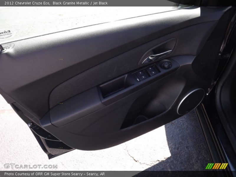 Black Granite Metallic / Jet Black 2012 Chevrolet Cruze Eco
