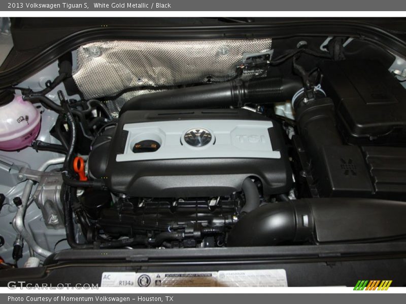 White Gold Metallic / Black 2013 Volkswagen Tiguan S
