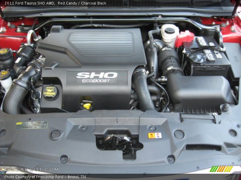  2011 Taurus SHO AWD Engine - 3.5 Liter GTDI EcoBoost Twin-Turbocharged DOHC 24-Valve VVT V6